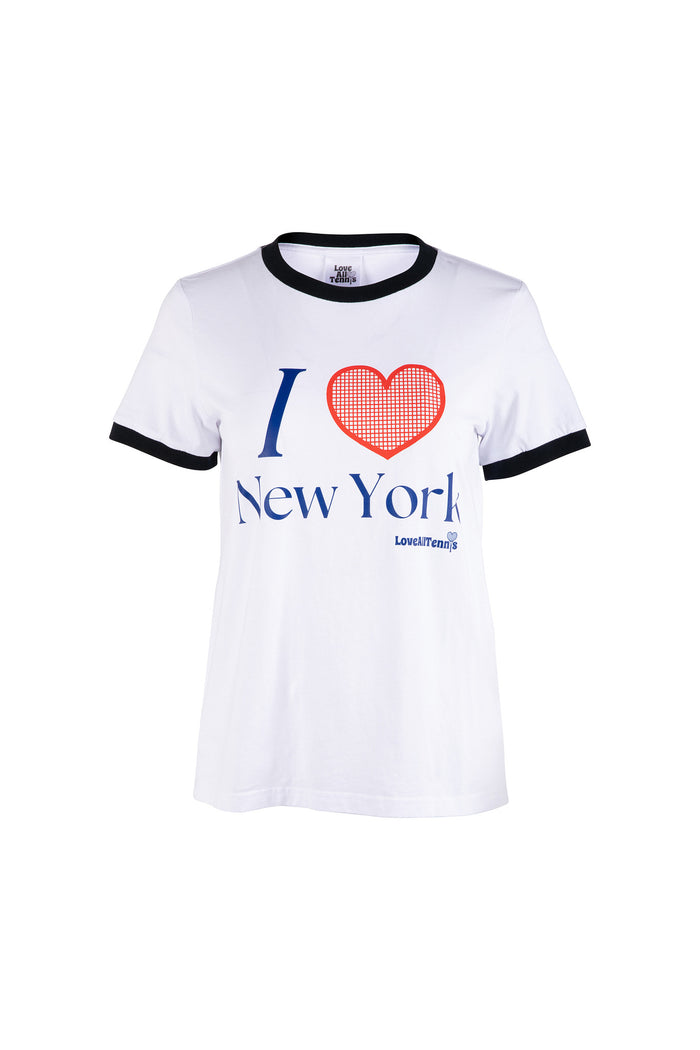 Love All Tennis Women's New York Ringer Tee