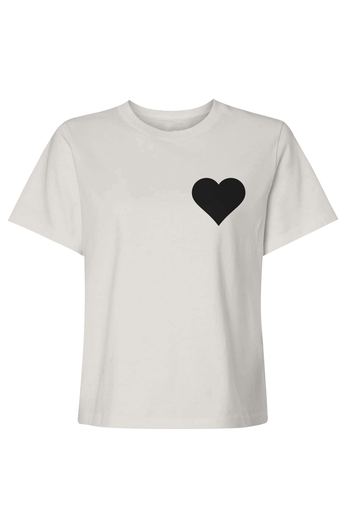 Love All Womens Heavyweight Tee- White