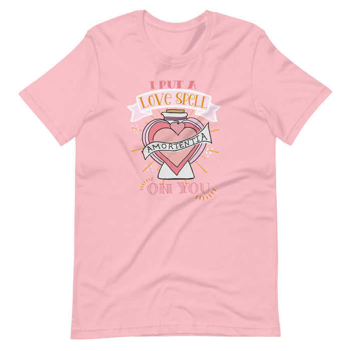 Love Potion Love Spell T-Shirt I Put a Spell on You Valentine's Day T-Shirt