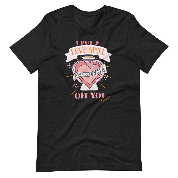 Love Potion Love Spell T-Shirt I Put a Spell on You Valentine's Day T-Shirt