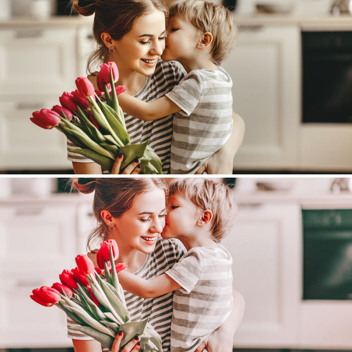 Love Presets Romantic Red Valentine's Day Mobile Lightroom Presets - 5 Prests