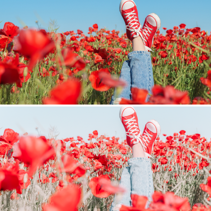 Love Presets Romantic Red Valentine's Day Mobile Lightroom Presets - 5 Prests
