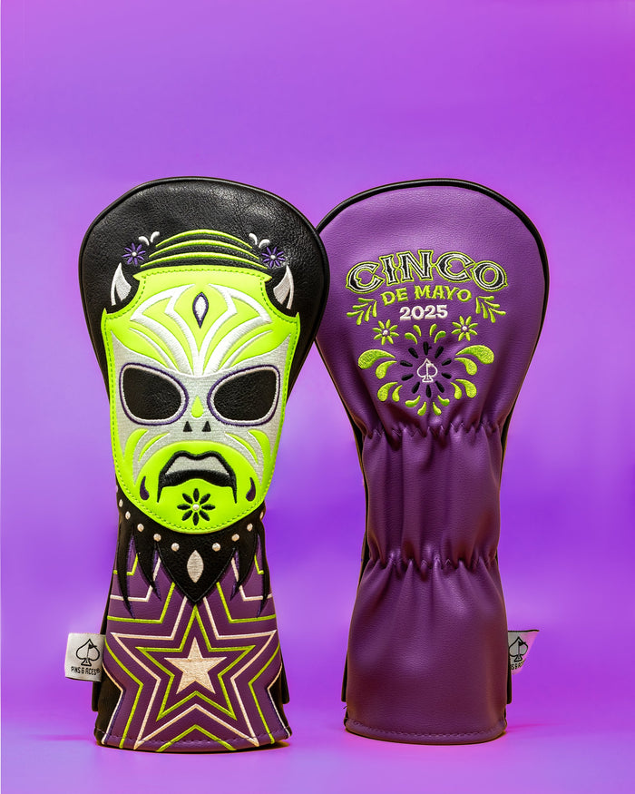 Lucha Libre Mask - Fairway Cover