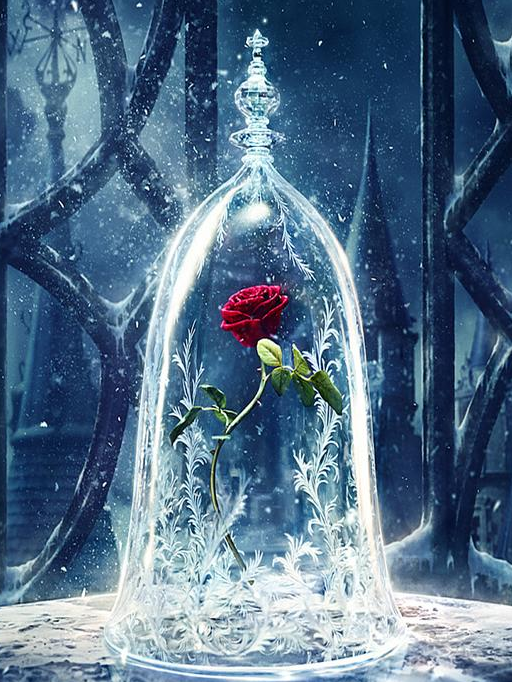 Magical Rose Paint by Numbers