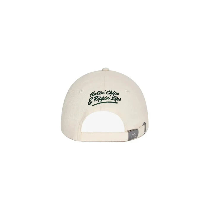 Malbon Bass Club Dad Hat Tan Color