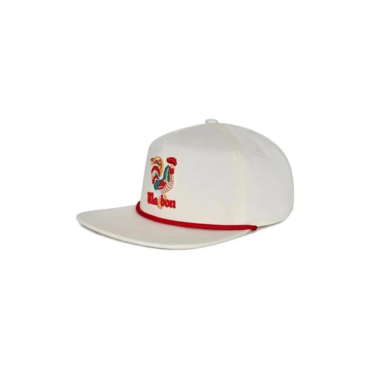 Malbon Rooster Snapback Tan Color