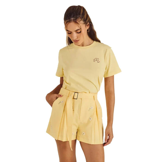 Malbon Women's Amara Blossom Short Yellow Color