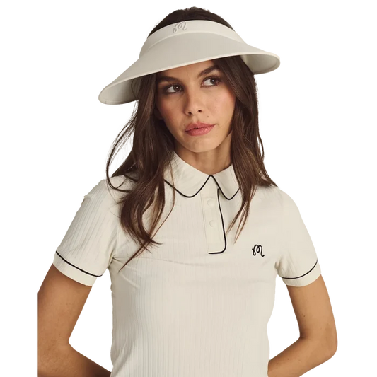 Malbon Women's Claire Visor White Color