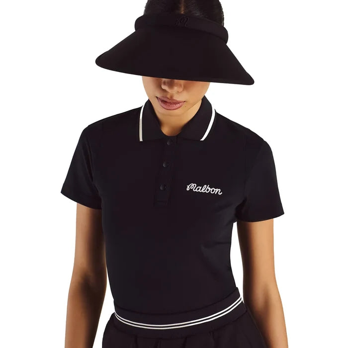 Malbon Women's Claire Visor Black Color