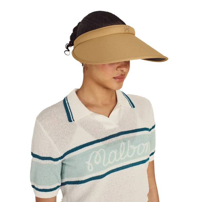 Malbon Women's Claire Visor Brown Color
