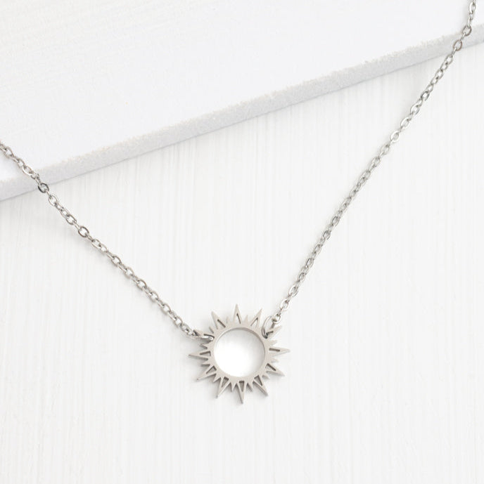Mallory Silver Necklace