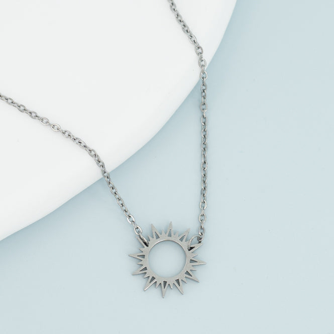 Mallory Silver Necklace