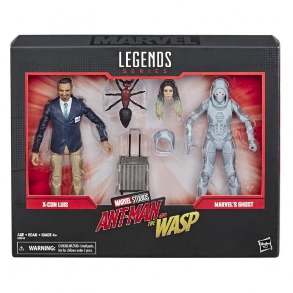 Marvel Comics 80th Anniversary Legends Series 6-Inch-Scale Action Figure 2-Pack - X-Con Luis & Marvels Ghost
