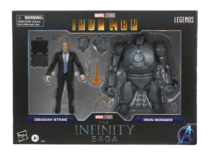 Marvel Legends Infinity Saga Action Figure - Obadian Stane & Iron Monger