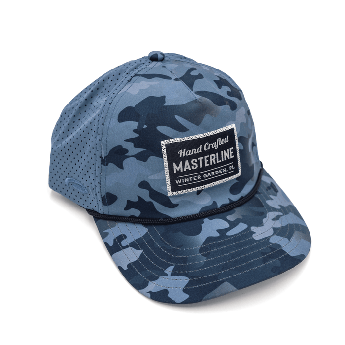 Masterline Performance Rope Hat | Blue Camo