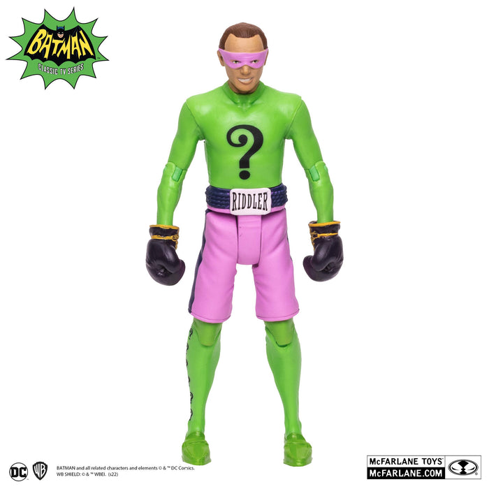 McFarlane DC Retro Batman 66 Action Figure Wave 3 - The Riddler (Boxing)