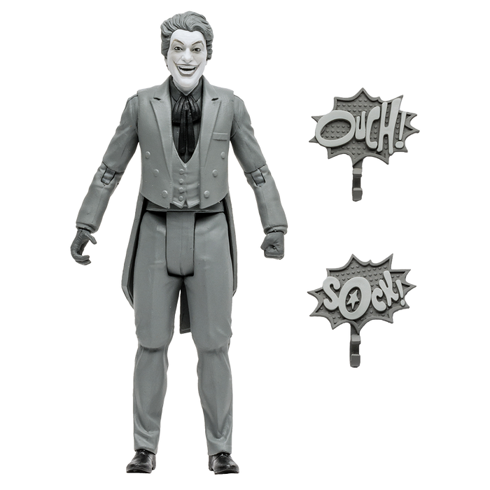 McFarlane DC Retro Batman 66 Action Figure Wave 4 - Joker (Black & White)