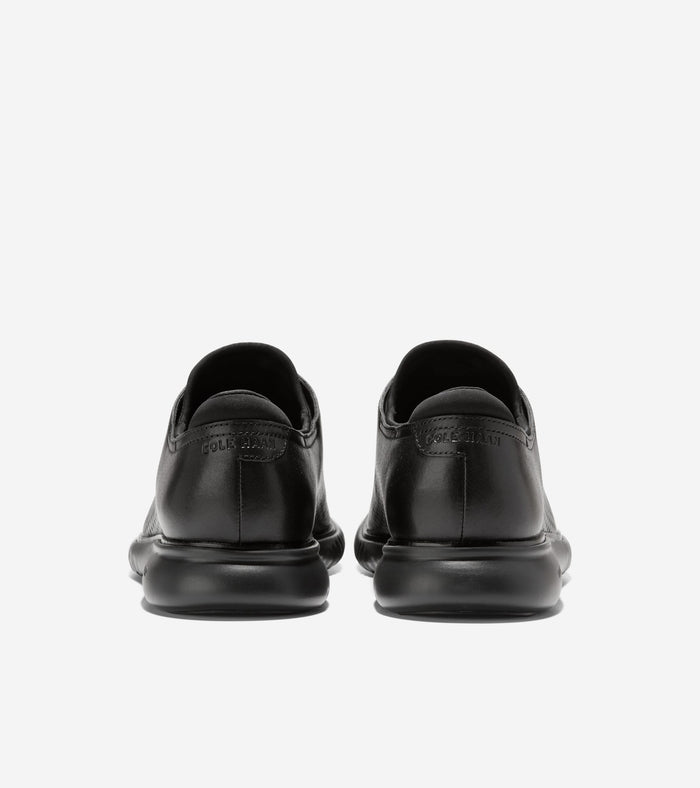 Men's 2.ZERØGRAND Laser Wingtip Oxfords-Black