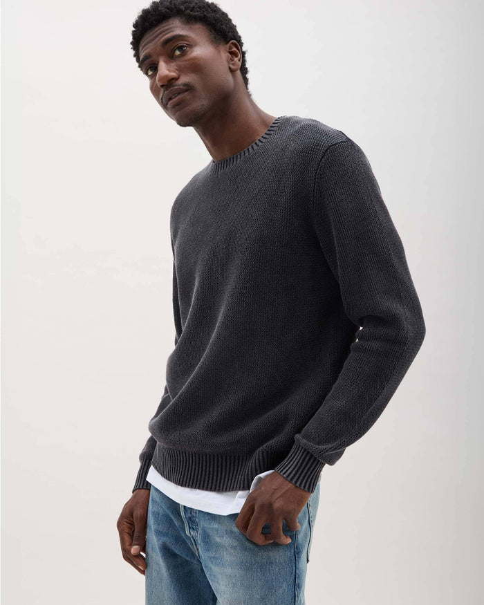 Men's Dune Sweater in Khaki (Tan) | Richer Poorer