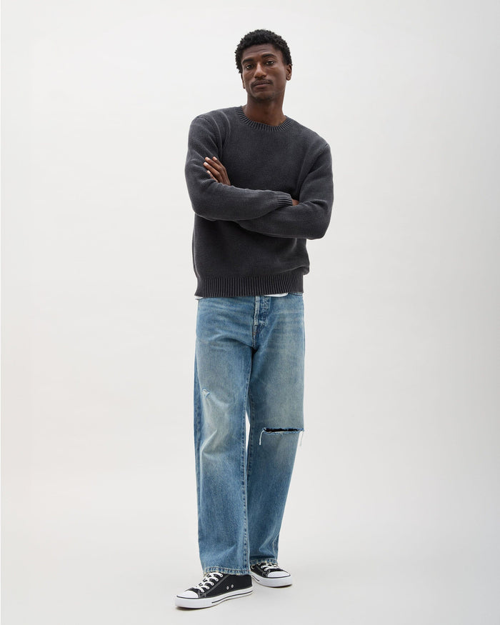 Men's Dune Sweater in Khaki (Tan) | Richer Poorer