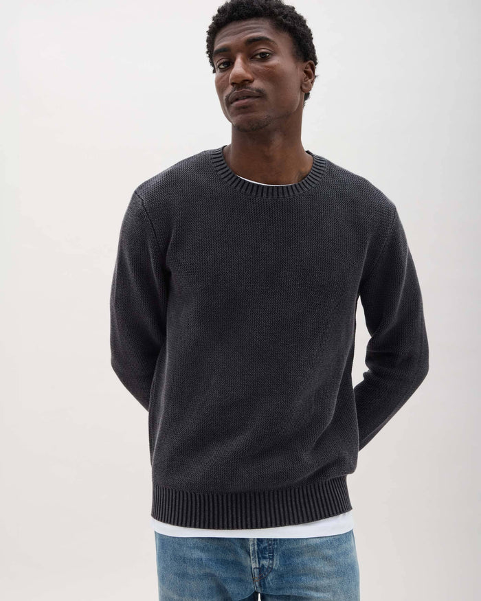 Men's Dune Sweater in Khaki (Tan) | Richer Poorer