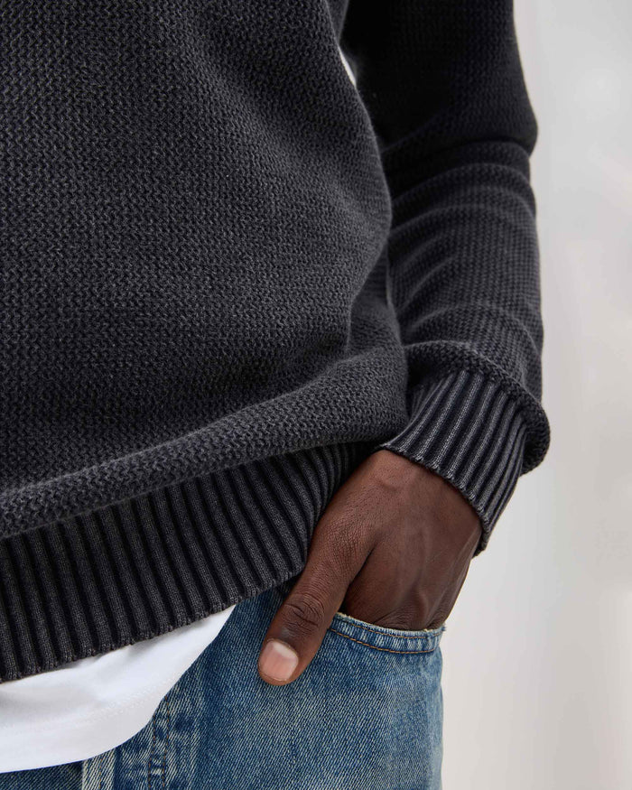 Men's Dune Sweater in Khaki (Tan) | Richer Poorer