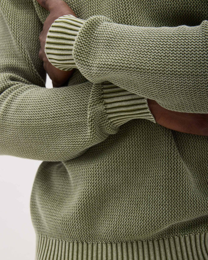 Men's Dune Sweater in Black (Black) | Richer Poorer