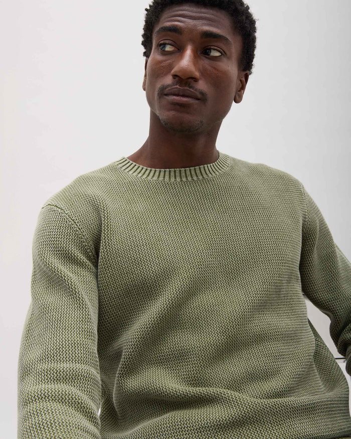 Men's Dune Sweater in Black (Black) | Richer Poorer