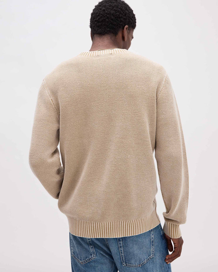 Men's Dune Sweater in Khaki (Tan) | Richer Poorer