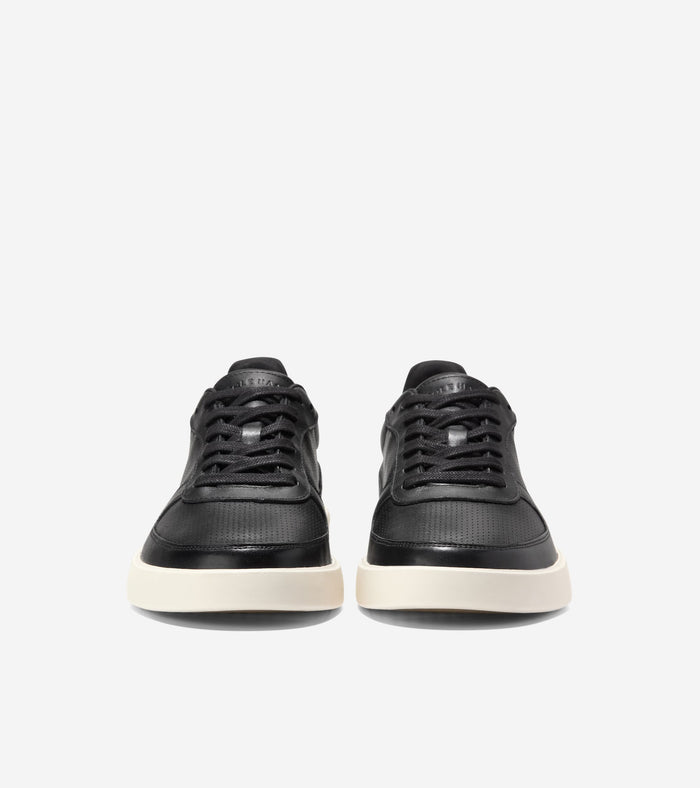 Men's Grand Crosscourt Daily Court Sneakers-Black-Ivory
