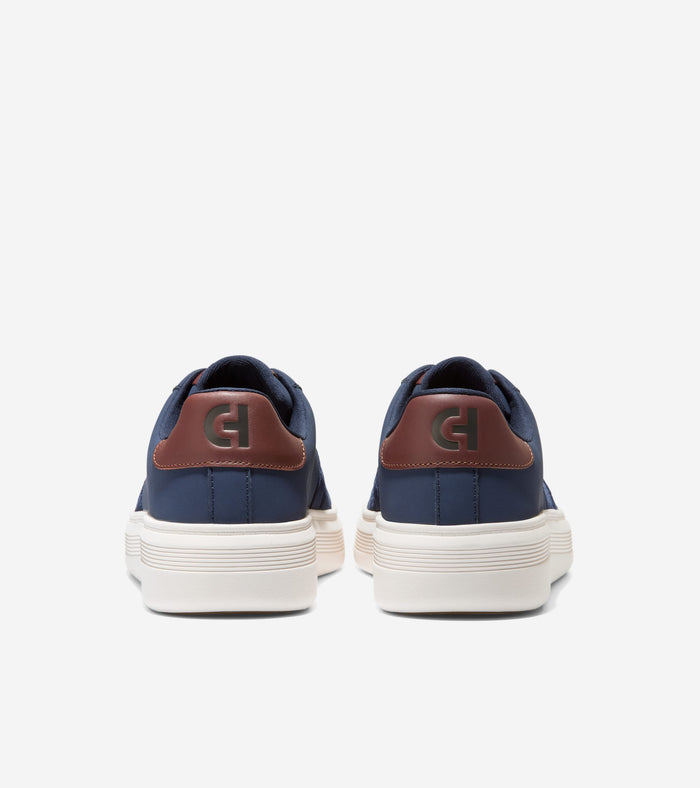 Men's Grand Crosscourt Premier Sneakers-Marine Blue-Woodbury-Ivory