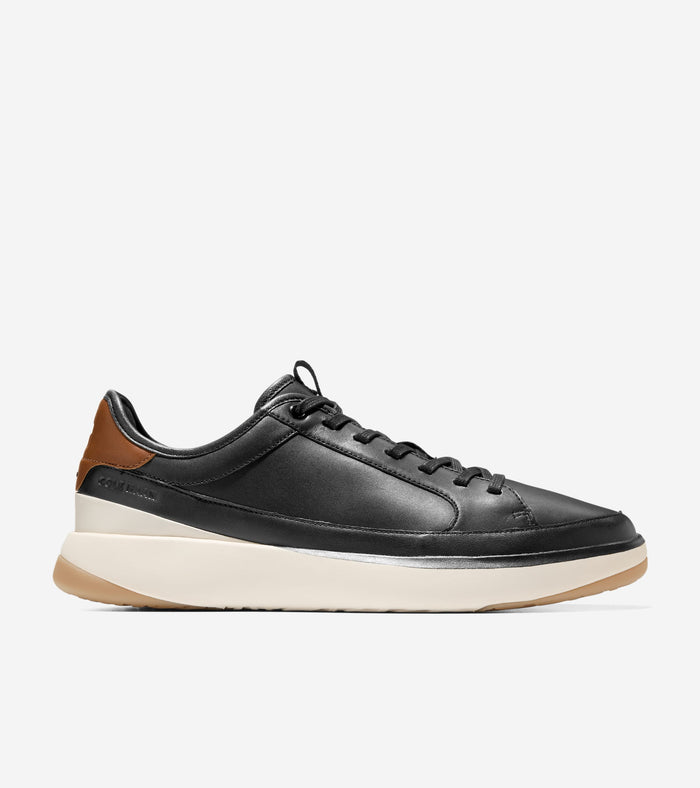 Men's GrandPrø All-Day Court Sneakers-Black-British Tan-Ivory