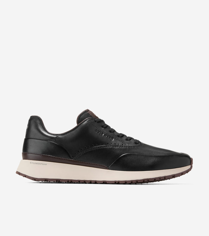 Men's Grandprø Luxe Mile Sneakers-Black-Madeira-Angora