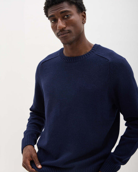 Men's Noel Sweater in Cypress (Green) | Richer Poorer