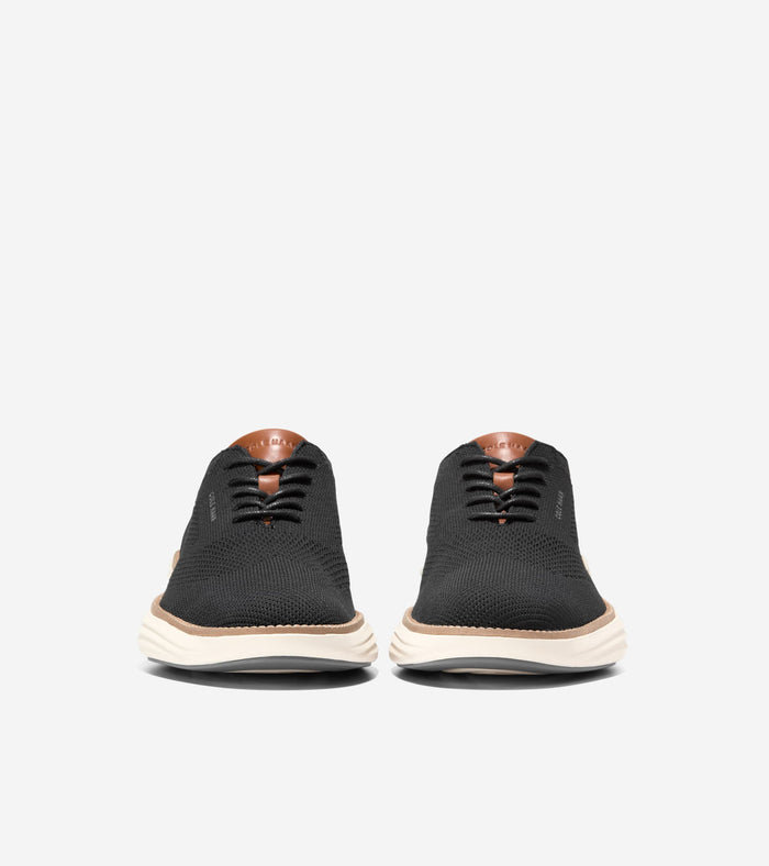 Men's ØriginalGrand Horizon Stitchlite™ Wingtip Oxfords-Black-British Tan-Ivory
