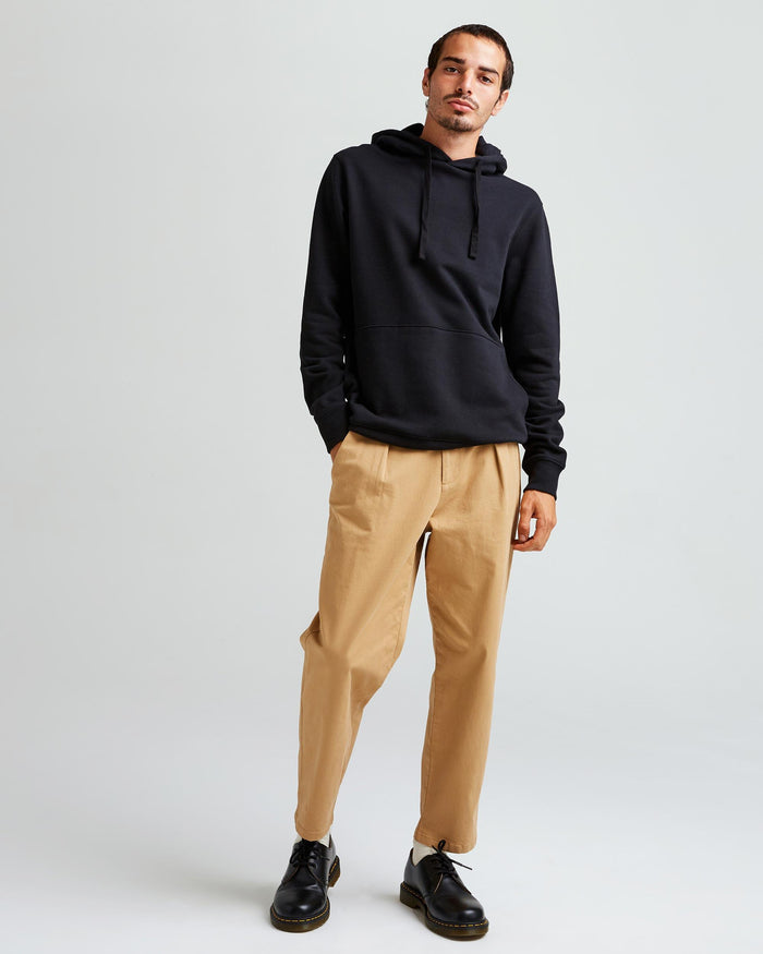 Men's Recycled Fleece Hoodie in Blue Mirage (Blue) | Richer Poorer