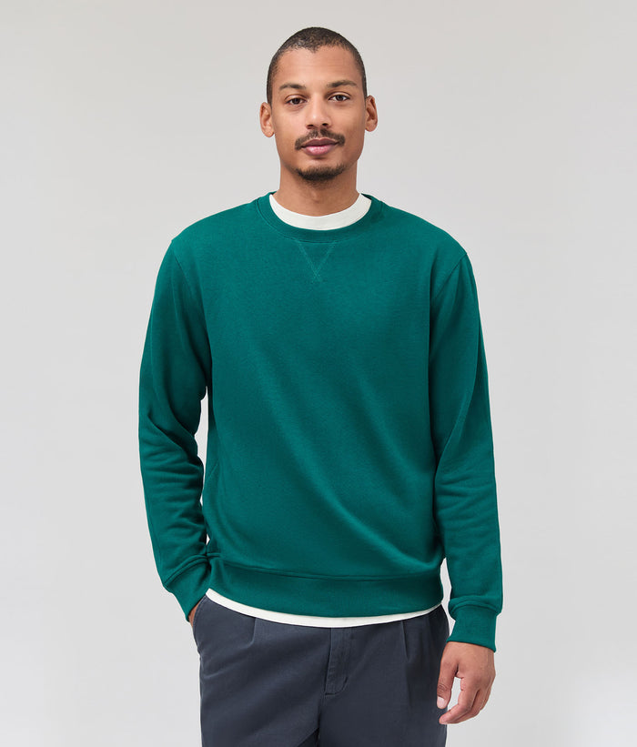Mens Recycled Fleece Sweatshirt | Rainforest