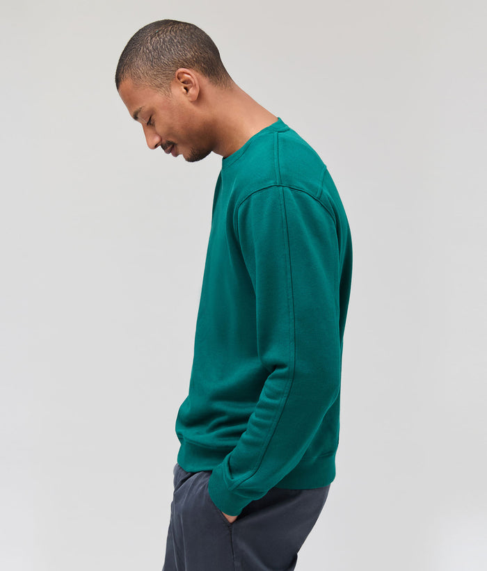 Mens Recycled Fleece Sweatshirt | Rainforest