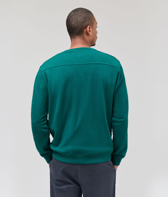 Mens Recycled Fleece Sweatshirt | Rainforest
