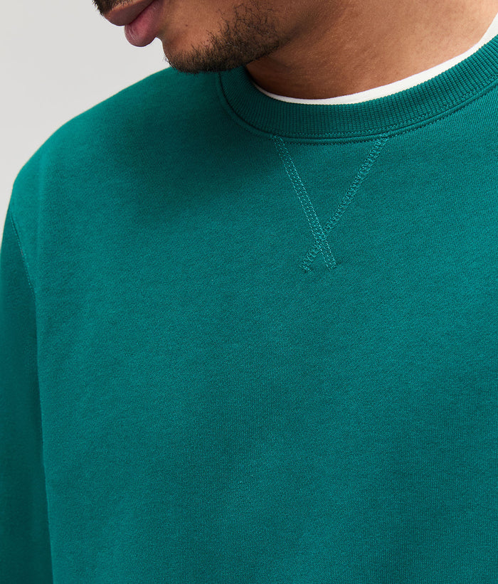 Mens Recycled Fleece Sweatshirt | Rainforest