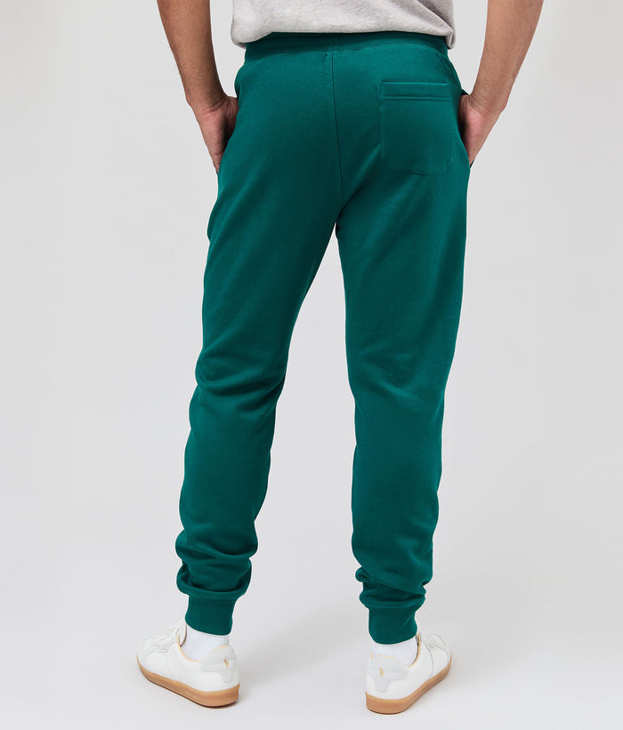 Mens Recycled Fleece Tapered Sweatpant | Rainforest