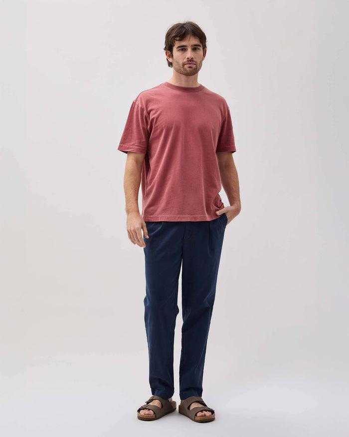 Men's Relaxed Tee in Pink Sands | Richer Poorer