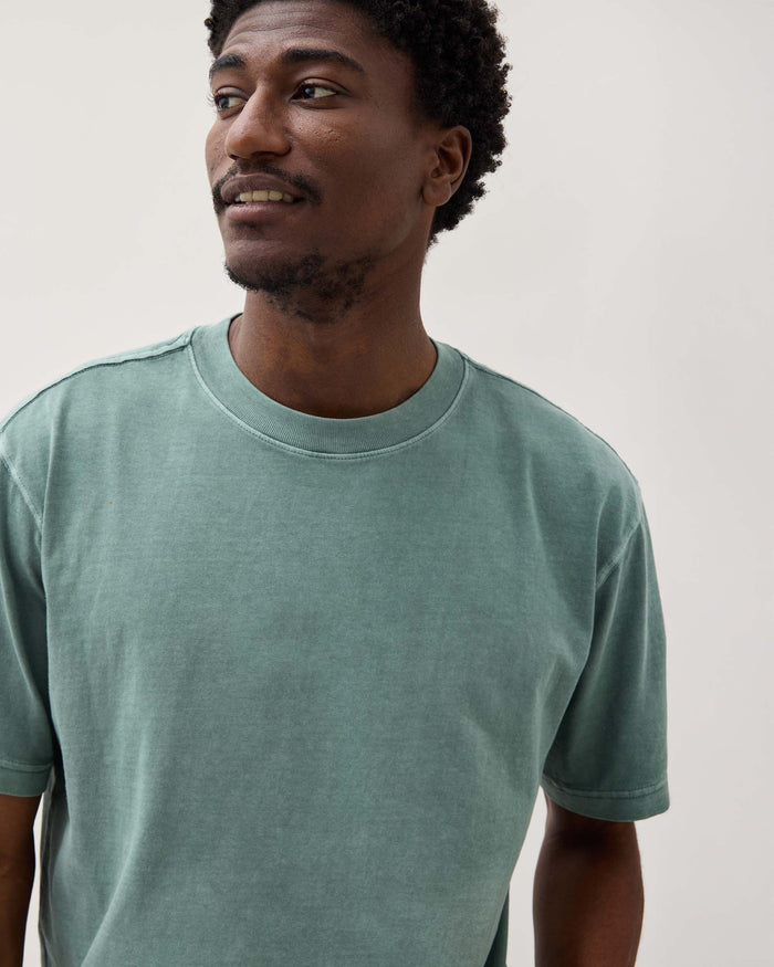 Men's Relaxed Tee in Latte (Brown) | Richer Poorer