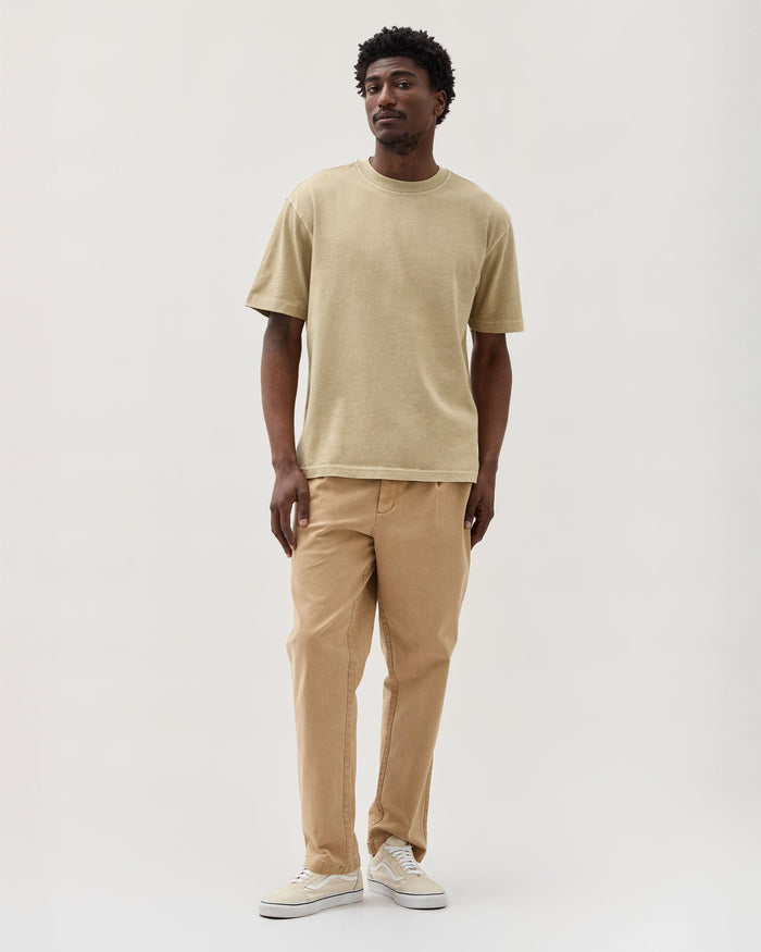 Men's Relaxed Tee in Rainforest (Green) | Richer Poorer