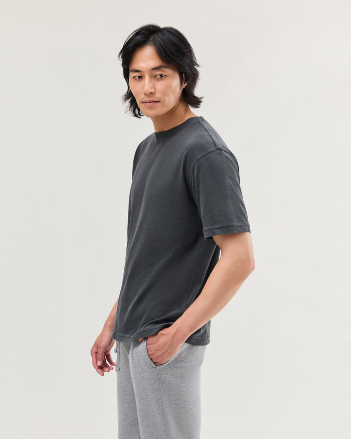 Men's Relaxed Tee in Mediterranean (Blue) | Richer Poorer