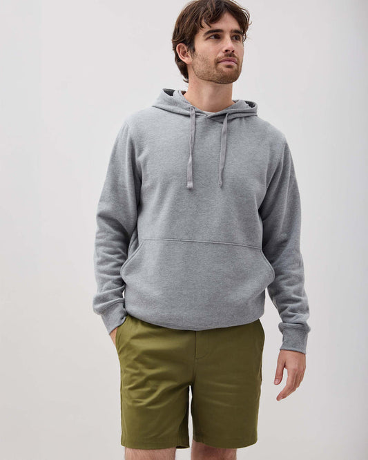 Mens Stretch Twill Short - Stretch Cotton Twill - Olive Army