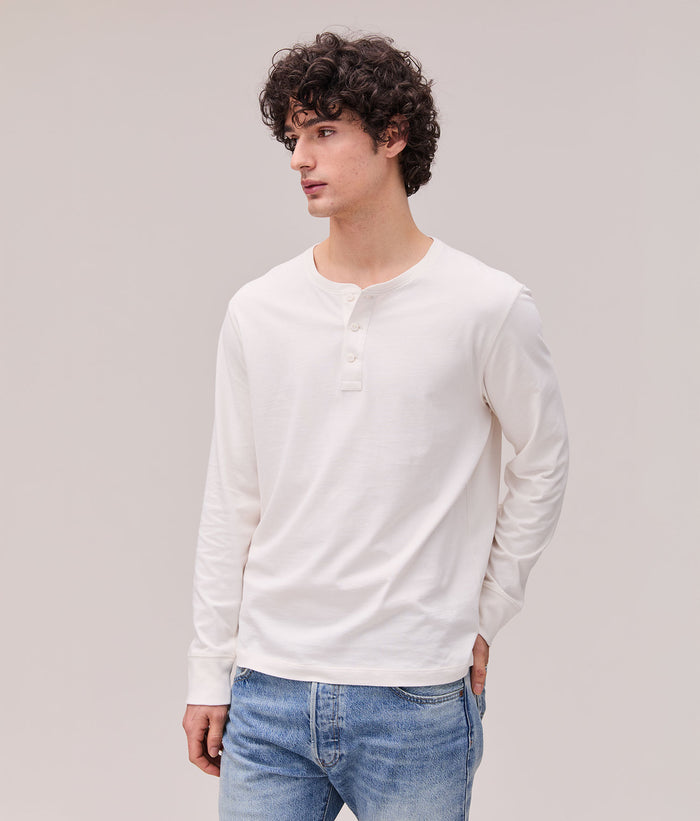 Mens Work Week Pima Henley | Bone