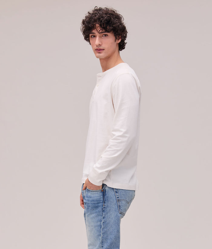 Mens Work Week Pima Henley | Bone