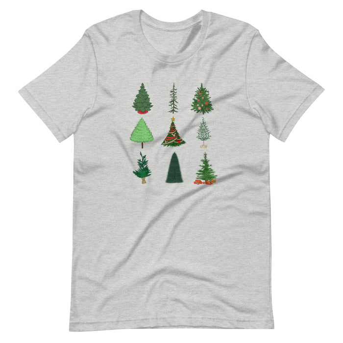 Mickey Christmas Tree Short-Sleeve Unisex T-Shirt