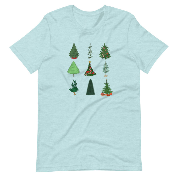 Mickey Christmas Tree Short-Sleeve Unisex T-Shirt